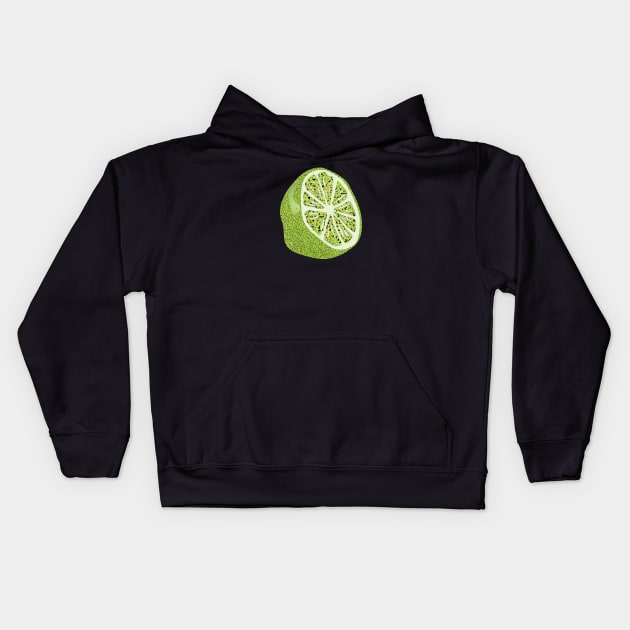 Lime Kids Hoodie by whatwemade